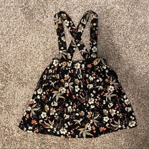 Bailey’s Blossoms Fall Floral Suspender Skirt